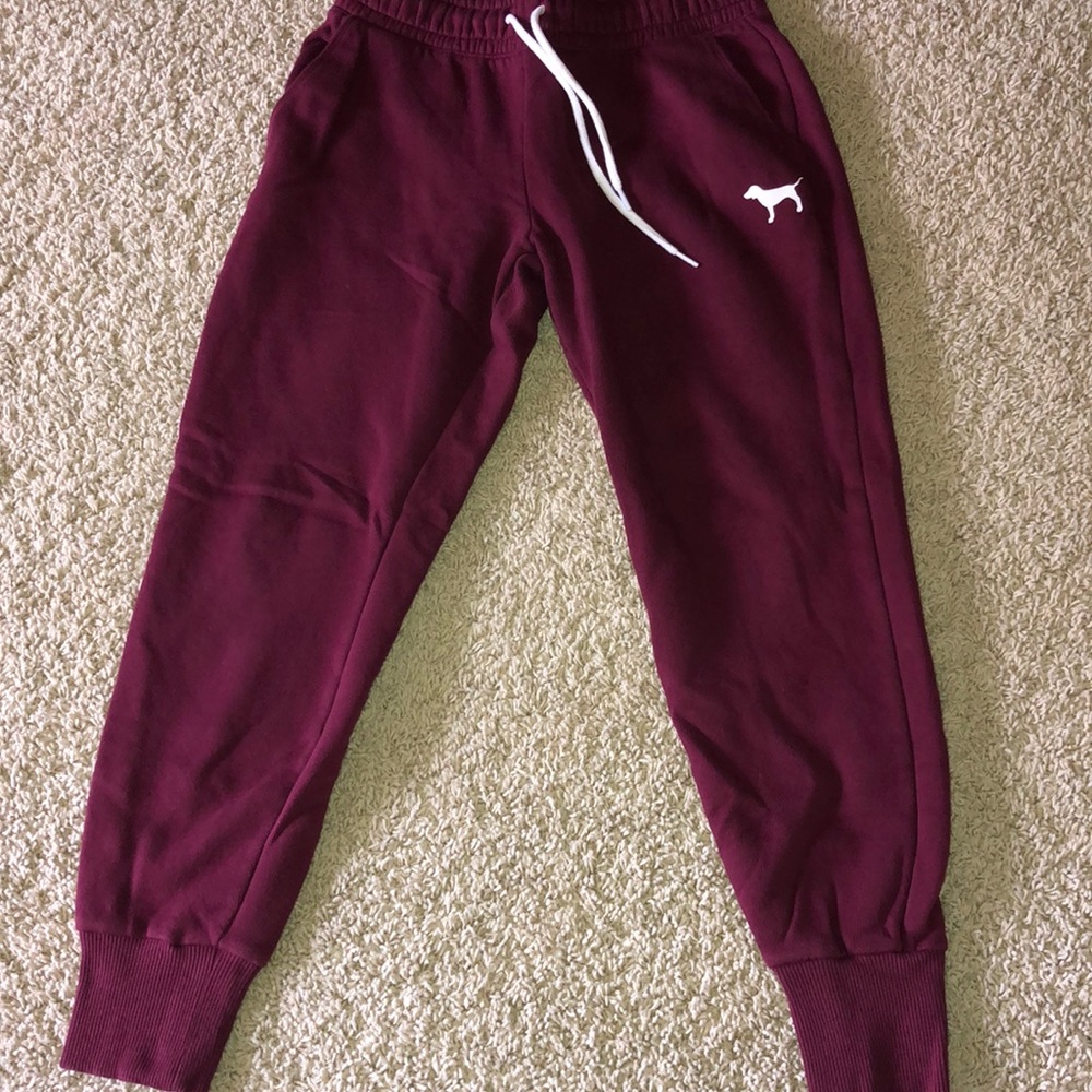 Pink joggers